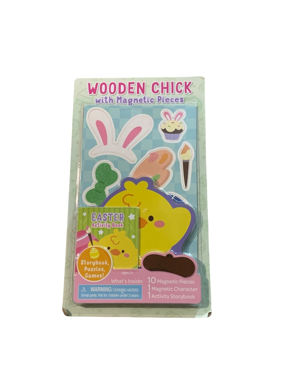 Bendon Wooden Chick Magnetic Dress-Up Fun with Easter Activity Book Set NEW